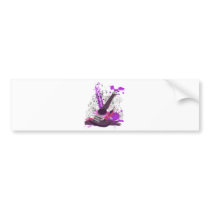 grunge girly electric guitar bumper stickers by doonidesigns grunge girly electric guitar bumper stickers