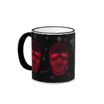 Grunge Goth Skull Mug