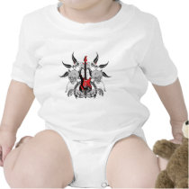 Grunge Guitar and Skull t-shirts