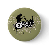Grunge Guitar buttons by karabunda Grunge Guitar buttons