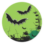 Grunge Halloween Envelope Seal Stickers