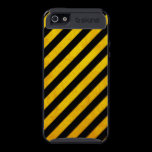 Grunge hazard stripe skinit case