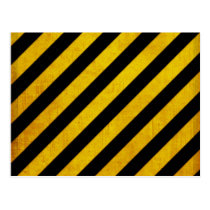 hazard, stripe, vintage, caution, customize, pattern, urban, background, cool, custom, dirty, danger, zone, construction, original, postcard, Postcard with custom graphic design