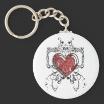 Grunge Heart keychains