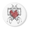Grunge Heart magnets