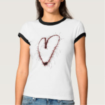 Grunge Heart Shirt