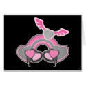 Grunge Heart Wings Rainbow cards by doonidesigns Grunge Heart Wings Rainbow cards