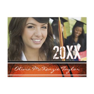 Grunge Hearts Class of Graduation Invitations postcard