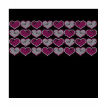 Grunge Hearts T-Shirt by Artsy_Footsies_Shoes Grunge Hearts T-Shirt