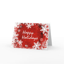 Grunge Holiday cards