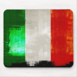 Grunge Italy flag for Italians of Italia - forza Mousepads