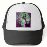 Grunge Jardin des Tuileries statue Mesh Hats