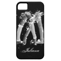 Grunge Leg Warmers on Black iPhone 5 Case casemate cases