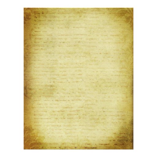 Grunge Letter Paper Grunge Letter Scrapbook Paper Letterhead Zazzle