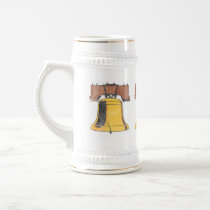 grunge liberty bell mugs