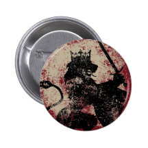 Grunge Lion King Button