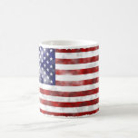 Grunge los E.E.U.U. Taza De Café