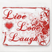 grunge love mousepads