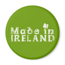 Grunge Made In Ireland magnets