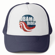 Grunge Obama Biden Trucker Hat