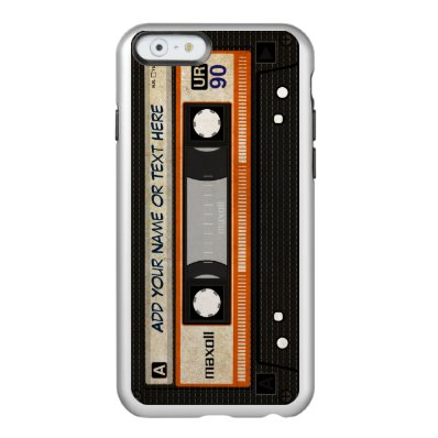 Grunge Old School 80s DJ Music Cassette Tape Incipio Feather® Shine iPhone 6 Case