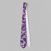 Grunge Paint Splatt Checkers ties