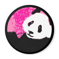 grunge panda. magnets by asyrum grunge panda. magnets