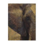 Grunge Parchment Majestic African Elephant Postcards