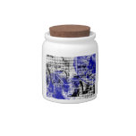Grunge Patter 12 Candy Dish