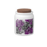 Grunge Pattern 18 Candy Dish