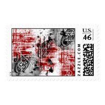 Grunge Pattern 19 Postage