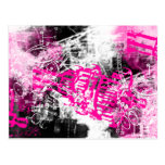 Grunge Pattern 34 Post Cards