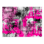 Grunge Pattern 35 Postcard