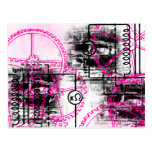 Grunge Pattern 36 Postcards