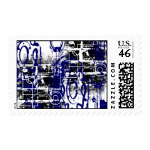 Grunge Pattern 47 Stamp