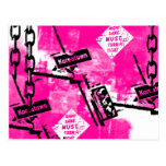 Grunge Pattern 67 Post Cards