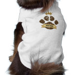 Grunge Paw Dog T-shirt