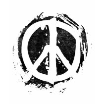 Grunge Peace Symbol t-shirts