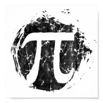 Grunge PI posters by teachertees Grunge PI posters