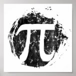 Grunge PI Print