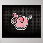 Grunge Pig Posters