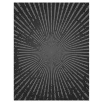 Grunge Radial Pattern: Custom Template Full Color Flyer
