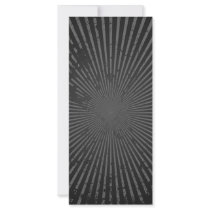 Grunge Radial Pattern: Custom Template rack cards