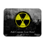 Grunge Radioactive Symbol magnets