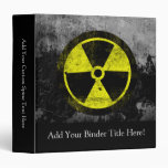 Grunge Radioactive Symbol binders
