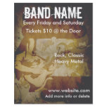 Grunge Rock Guitarist Flyer