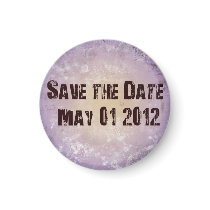 Grunge Save the Date May 1 2012 Magnet magnets