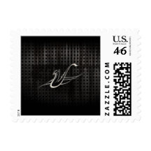 Grunge Saxophone Postage
