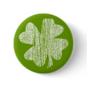 Grunge Shamrock buttons