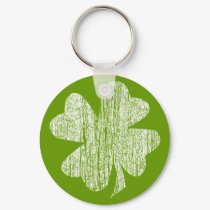 Grunge Shamrock keychains by irishluck Grunge Shamrock keychains